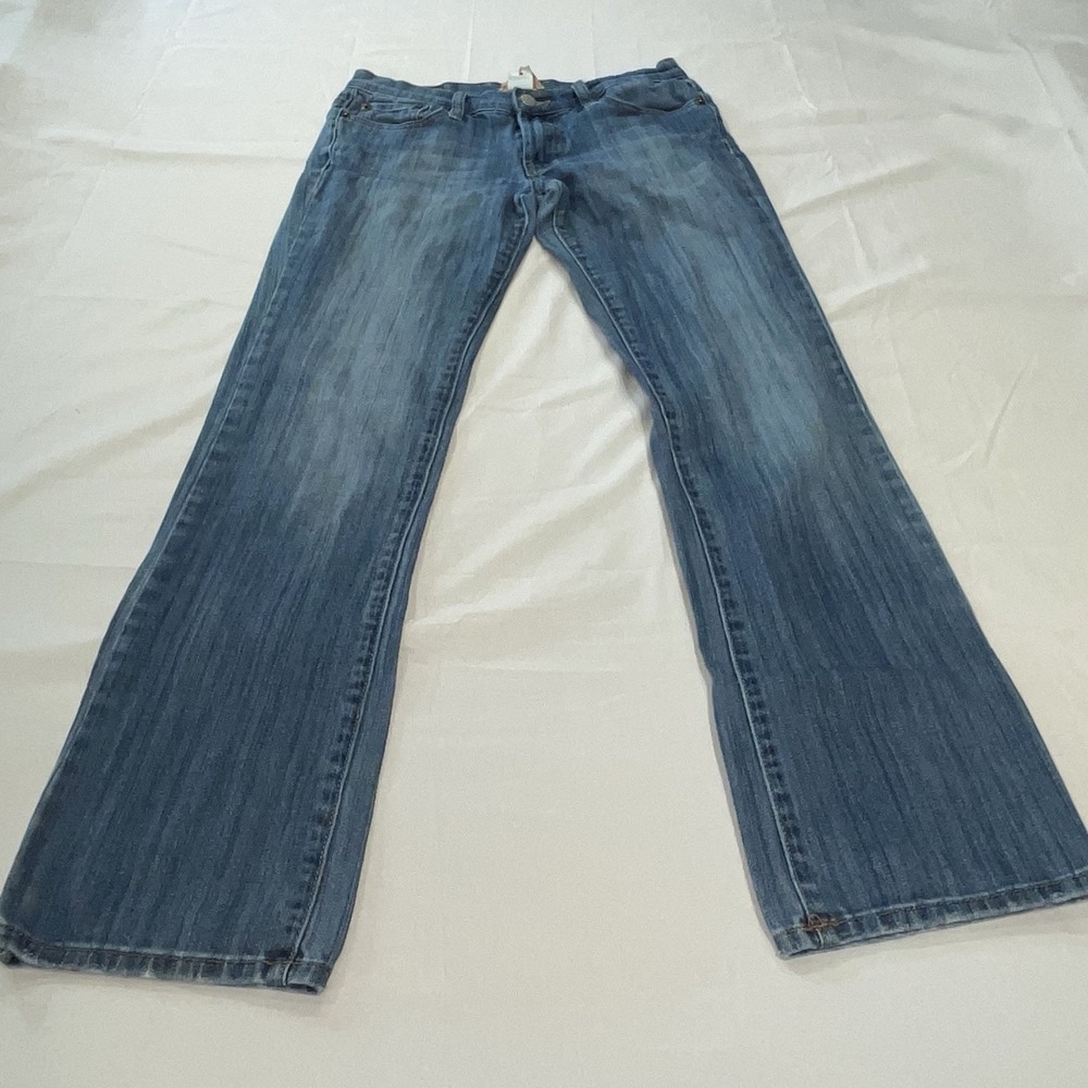 Lucky Brand Petunia Sundown Straight Leg Jeans Blue Denim Womens 26 Regular